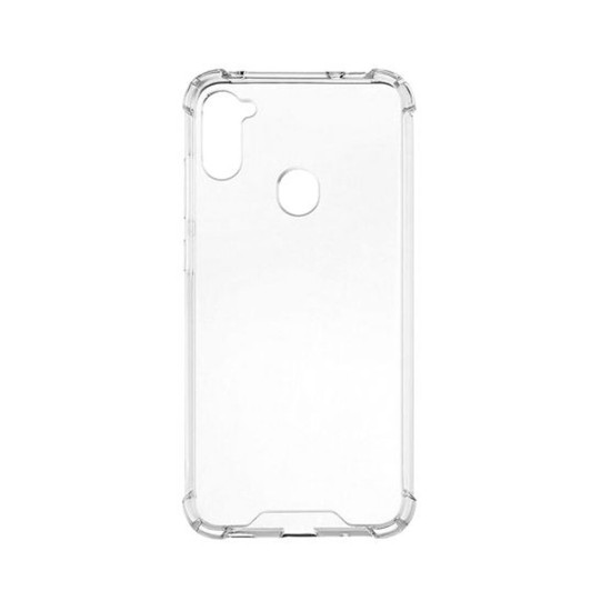 Silicone Hard Corners Case for Samsung Galaxy A11 Transparent